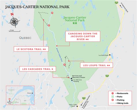 quebec jacques cartier|jacques cartier national park map.